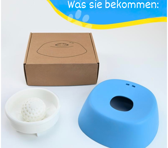 Beruhigender Lecknapf