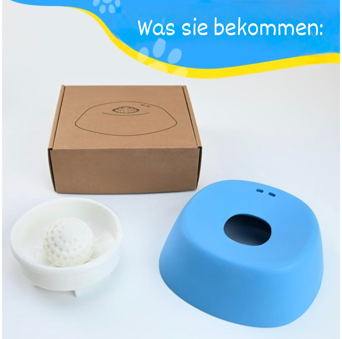 Beruhigender Lecknapf
